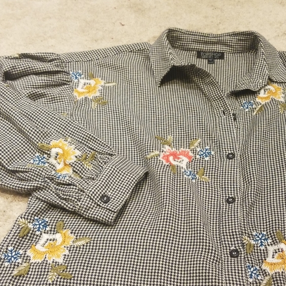 Topshop Tops - Topshop button up